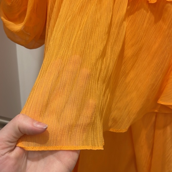 Elliatt Orange High Low Dress - Picture 12 of 16